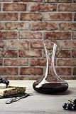 Katie Jayne 1.5L Mouth-Blown Glass Wine Decanter/Aerator | 21cm Carafe for Port with Wide Base | Wine Pourer with Flared Neck for Enhanced Flavour | Gift-Boxed Glassware Wine Accessory - Image 7