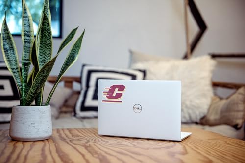 Image of Collegiate NCAA Car Decal Made from Premium Weatherproof Vinyl (Central Michigan University)