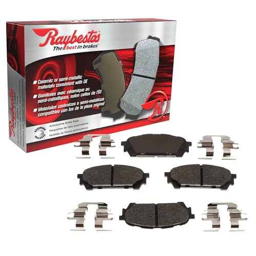 Raybestos R-Line Automotive Replacement Front Brake Pad Set for Select Acura, Honda (MGD465ACH)