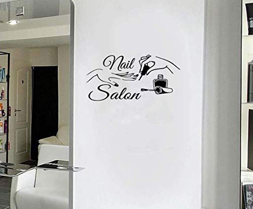 Nail Salon Wall Sticker Removeable Quote Vinyl Wall Art Decals #TOP4
