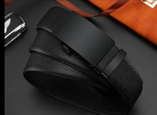 Cinto Masculino Social Esporte Fino Para Homem Dupla Face Preto Com Fivela Removível
