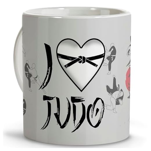 LolaPix Taza judo. Regalo judoka. Artes marciales. Regalos para deportistas. Tazas originales para regalar. Tazas de cafe. Taza cerámica 330 ml. Judo