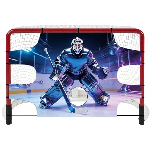 Tapis de filet de hockey sur sol extérieur et cibles d'entraînement intérieur