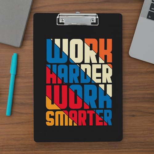 Image of Clipboard Drawing, Writing, Exam Board with Clip (Size - 24x36 cm) Sturdy, Lightweight for Office, School, College - QTS 2