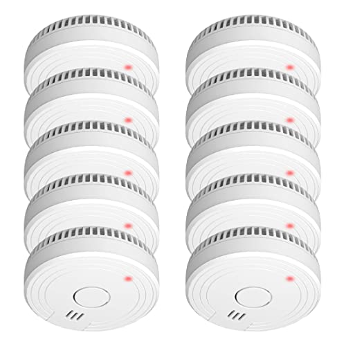 ELRO FS1801 Smoke Detector White Pack of 10