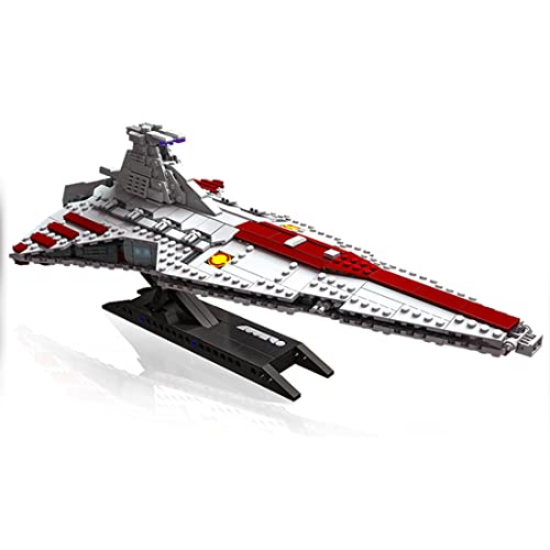 Spide 960 Teile Raumschiff Baustein Modell Set, Krieg der Sterne Republik Angriffskreuzer Baukasten, Kompatibel mit Lego… – Bild 3