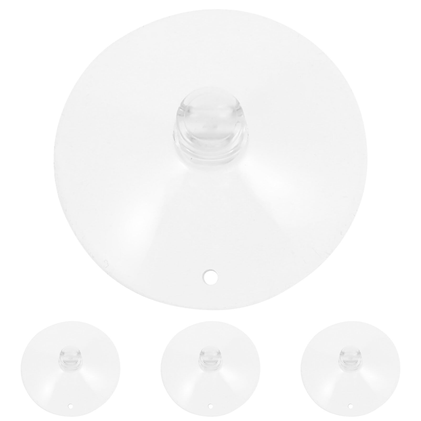 4 Pcs Clear Rubber Suction Cup for Guitar Support Stand Guitar Support Accessories Replacement Suction Cup for Guitar Support Guitar Support Parts Suction Cups Clear Suction Cup