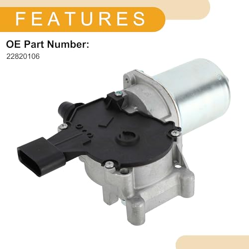 Image of Windshield Wiper Motor No.22820106 Car Front Windscreen Wiper Motor Replacement for Buick Enclave for Chevrolet Traverse 2013-2017 for GMC 4 Pin