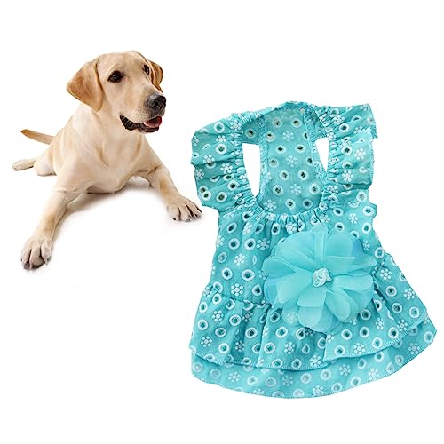 Yardwe 2 Unidades vestido de cachorro vestidos de primavera e verão roupas de gato para gatos roupa
