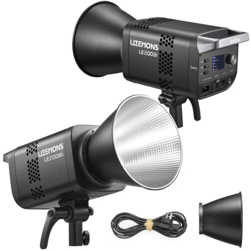 Image of Godox LE200Bi Godox Light 220W Bi-Color LED Video Light