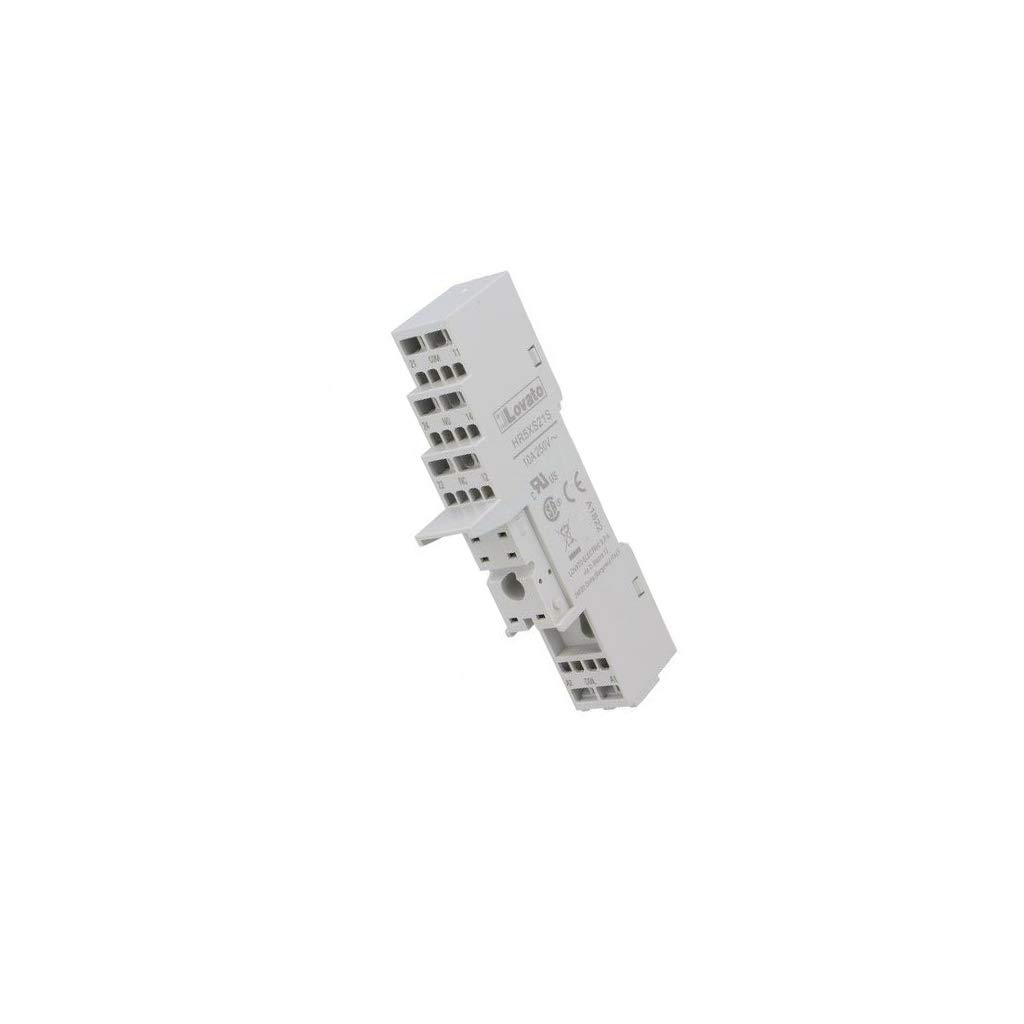 Support PIN 8 HR5XS21S Lovato Electric 10A 250VAC fixation DIN