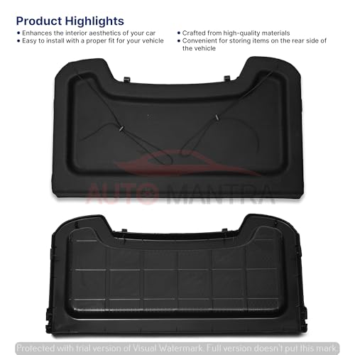 Image of Car Parcel Tray Diggi Luggage Tray in Perfect Fitting Compatible for Exter