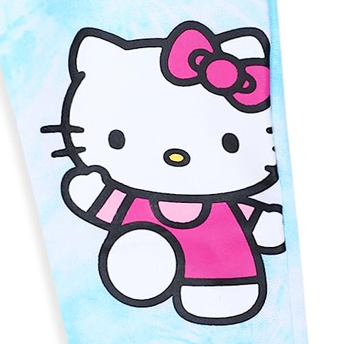 Image of Hello Kitty Sanrio Girls 2 Pack Fleece Pants for Toddler and Big Kids Blue /Pink