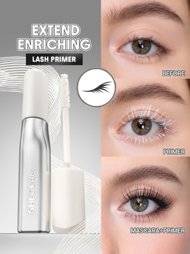 SHEGLAM Lashlighter Extend Enriching Lash Primer Thicker and Longer Mascara Primer-White - 2