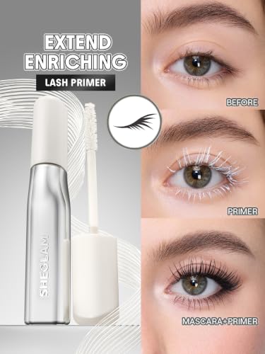 Image of SHEGLAM Lashlighter Extend Enriching Lash Primer Thicker and Longer Mascara Primer-White