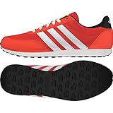 adidas V Racer 2.0, Zapatillas de Running Hombre, Naranja (Active Orange/FTWR White/Core Black Active Orange/FTWR White/Core Black), 38 EU