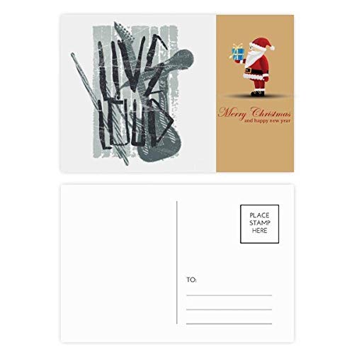 Cartes postales Père Noël Gray Jazz pour partager la magie de l'enfance
