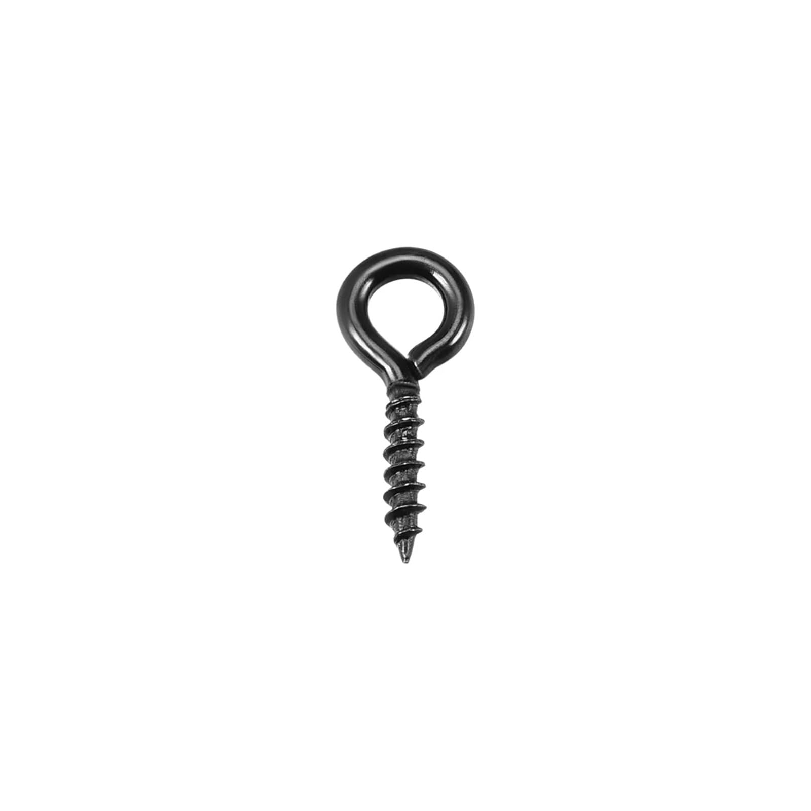 Q-Hanger Lot de 900/2000 crochets à œillet à vis autotaraudeuses à visser Noir 15 x 7 mm 15 x 7 mm