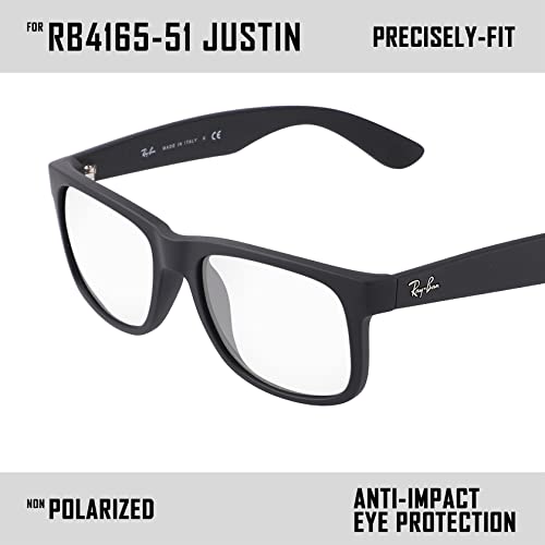Image of Polarized Replacement Lenses for Ray-Ban Justin RB4165 Sunglass
