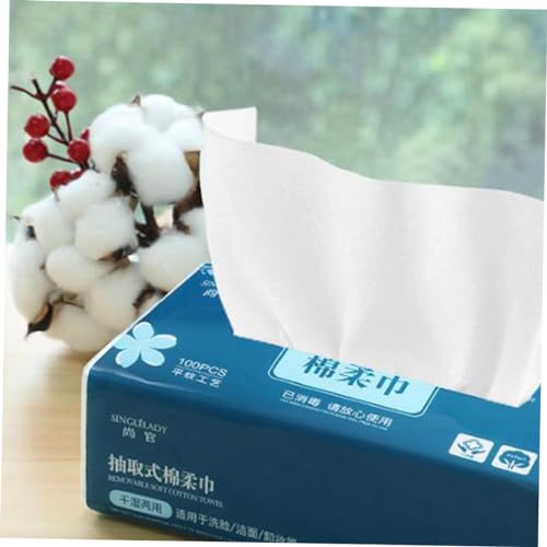 FOMIYES 300 Pçs Toalhas De Limpeza Toalhas Descartáveis ​​Pano De Limpeza Facial Toalha De Limpeza F