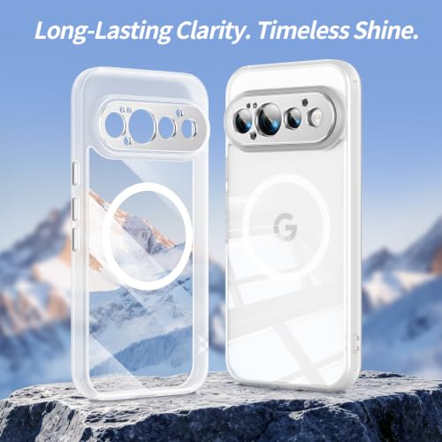 Image of Magnetic Case with Clear Back for Google Pixel 11 Pro, Fit for MagSafe