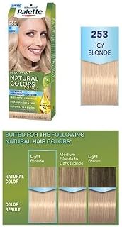 Schwarzkopf Palette Permanent Natural Colors Creme 12.01 (253) Icy Blonde