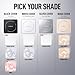 CARSLAN 2.0 Black Magnet Soft Focus Powder, Waterproof Translucent Pressed Setting Powder, 24H Longlasting Talc-Free Face Powder, Oil Control Compact Makeup,04 Light Beige For Dry&Com Skin, 0.28Oz