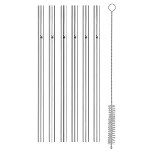 WMF Baric Edelstahl Strohhalm-Set 7-teilig