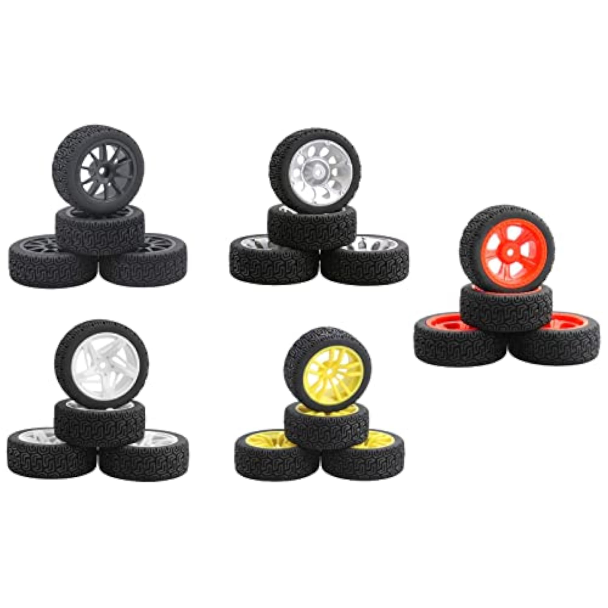 Hex RC Wheels for Model Buggy DIY Accessories