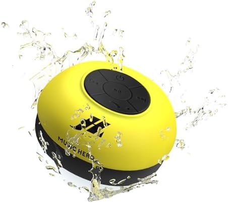 Haut-parleur Bluetooth Ventouse étanche