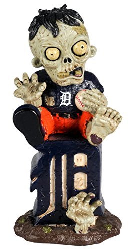 Zombie MLB Detroit Tigers statue logo orange collection baseball américain