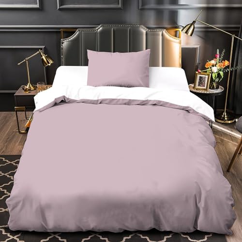 Parure housse de couette 135x200 cm IOFEER style imprimé 3D pour lit