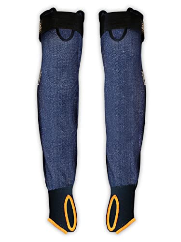 Image of Magid M-GARD AeroDex ADS 13-Gauge Extremely Lightweight Cut Resistant Sleeve with Thumb Slot - Cut Level A9-18 inch(3 Pairs)