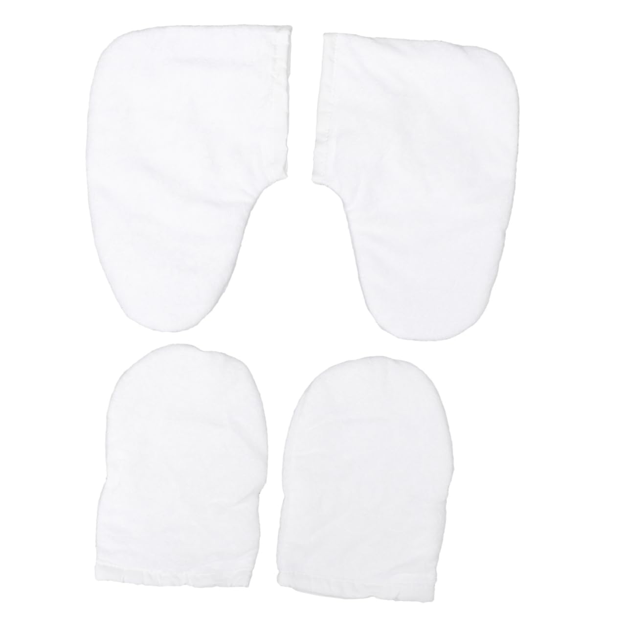 MERRYHAPY Paraffin Wax Gloves Set Cloth Mitts Foot Spa Cover for Heat Therapy Insulated Spa Gloves Hand Foot Treatment Mitts