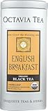 Octavia Tea English Breakfast (Organic Black Tea) Loose Tea, 2.65 Ounce Tin