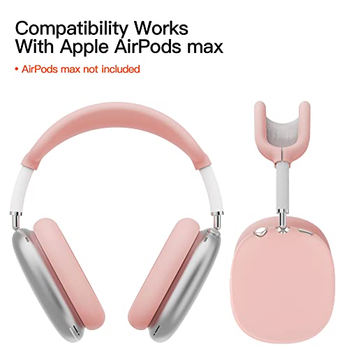 TUCANA Silicon Cases for AirPods Max - Overhead + Earcup + Ear Pad Cover (Pink) - Image 2