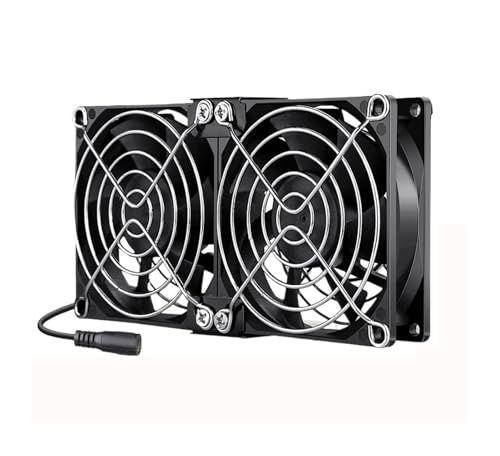 Ventilateur de serveur 80mm DC 12V 3500RPM à double roulement à billes pour boîtier PC