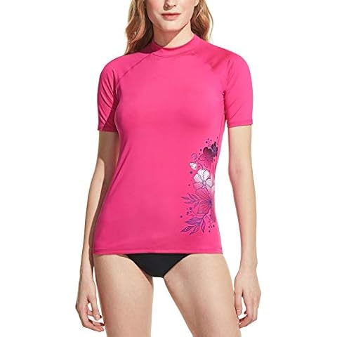 TSLA Women's UPF Rash Guard Cover