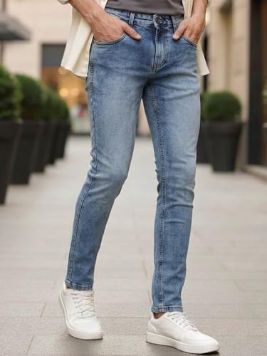 Image of Urbano Fashion Men's Stretch Fit Mid Rise Jeans