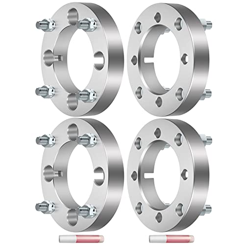 ECCPP 4PCS 4x137 to 4x156 Wheel Adapters 1.25in fit for 2003-2011 for Kawasaki Bayou 250| 2011-2015 for Can-Am Commander 800