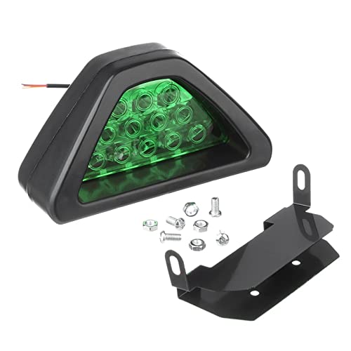 Feu stop triangle style F1 vert sublimez votre conduite sportive nocturne