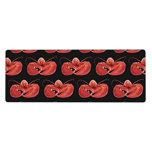 Tapis de souris de jeu homard grand tapis de souris pour clavier ordinateur