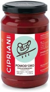 Cipriani Food USDA Organic Pomodoro Chopped Tomatoes, 12 Ounce (Pack of 6)