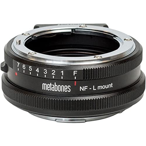 Metabones Nikon G Lens To L Mount Adapter, Matte Black #TOP6