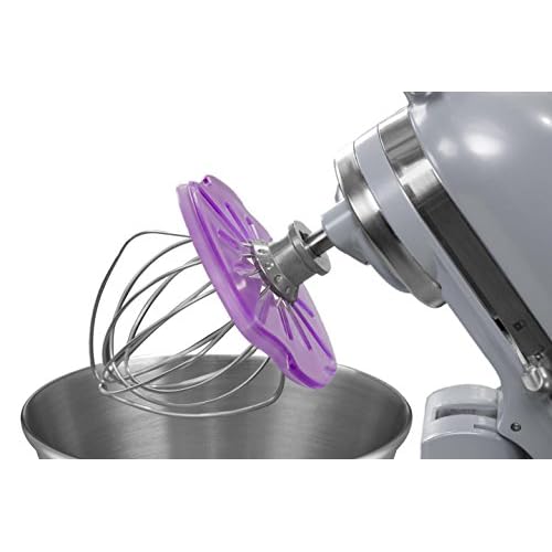 PRO for Stand Mixers – Mix Without The Mess – The Ultimate Stand Mixer Accessory – Compatible With KitchenAid Tilt-Head Stand Mixers – 4.5qt, 5qt (Color: Violet)