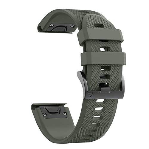 Bracelet silicone Garmin Fenix anti-irritation 26mm agate INFRI