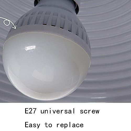 Luz colgante de tornillo E26 con sombra de lámpara minimalista y diseño moderno diario 5