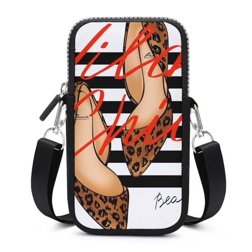 Sac bandoulière portable léopard : fini les poches encombrées au quotidien