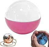 FLKWOP Álbum de fotos digital de bola de cristal de ultrasonido 3D, pantalla de video digital de bola de cristal de ultrasonido, regalo personalizable con pantalla electrónica, ideal para parejas