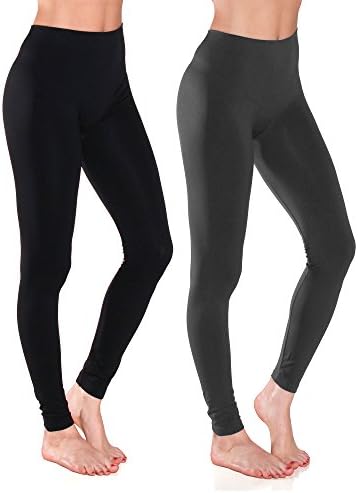 Sofra Women's Full Ankle Length Seamless Leggings